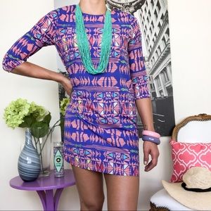 Everly Printed Shift Dress